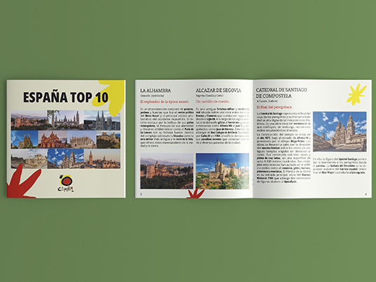 Folleto turístico | España Top 10